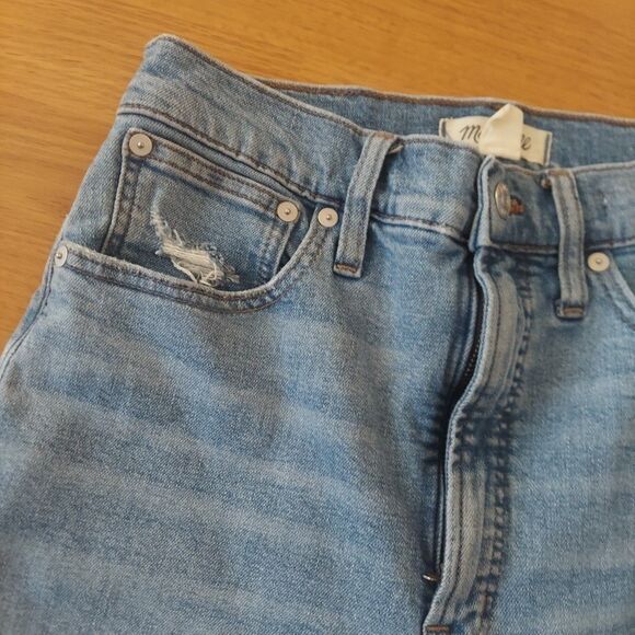Madewell The Perfect Vintage Straight Crop Jean Sz 27 - Picture 2 of 11